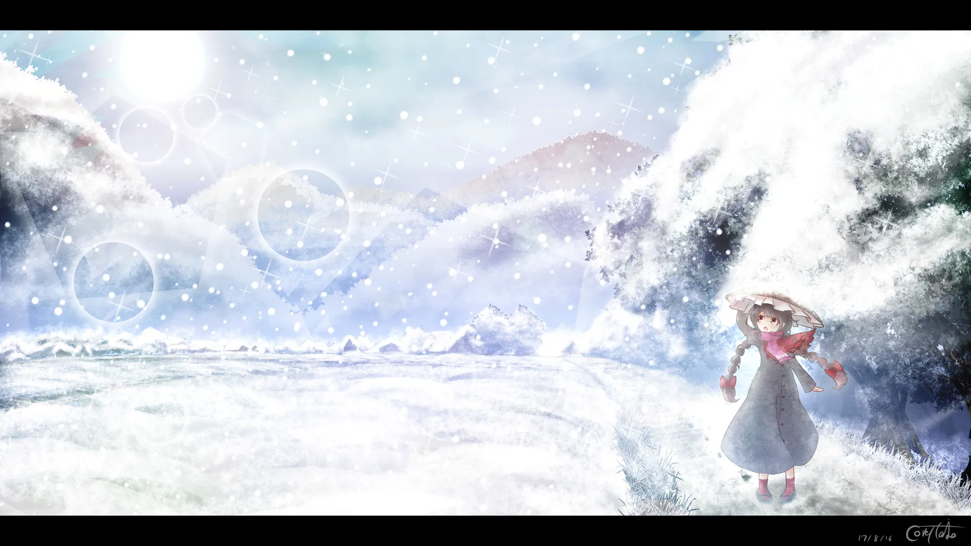 Desktop background image of the blog