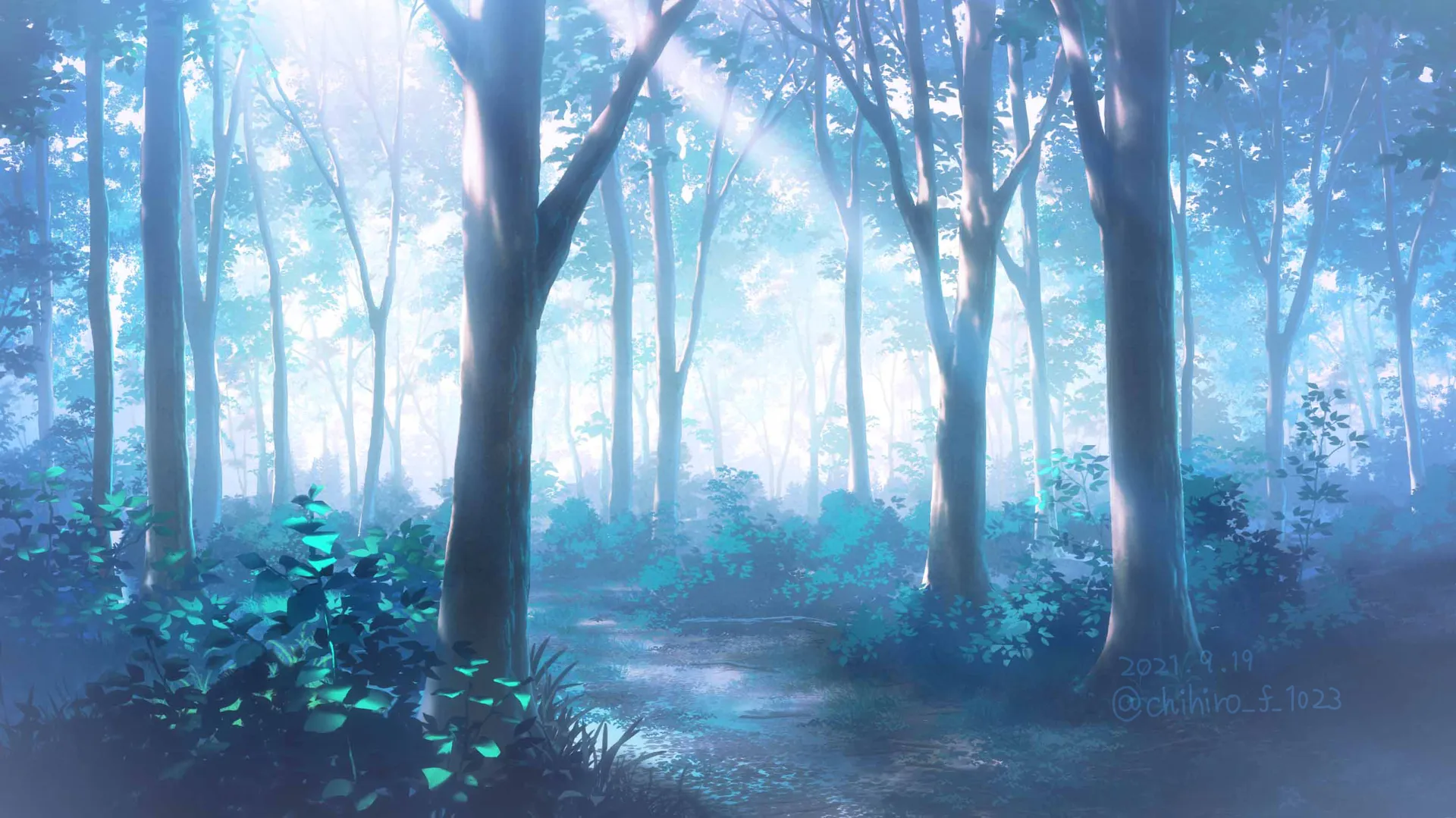 Desktop background image of the blog