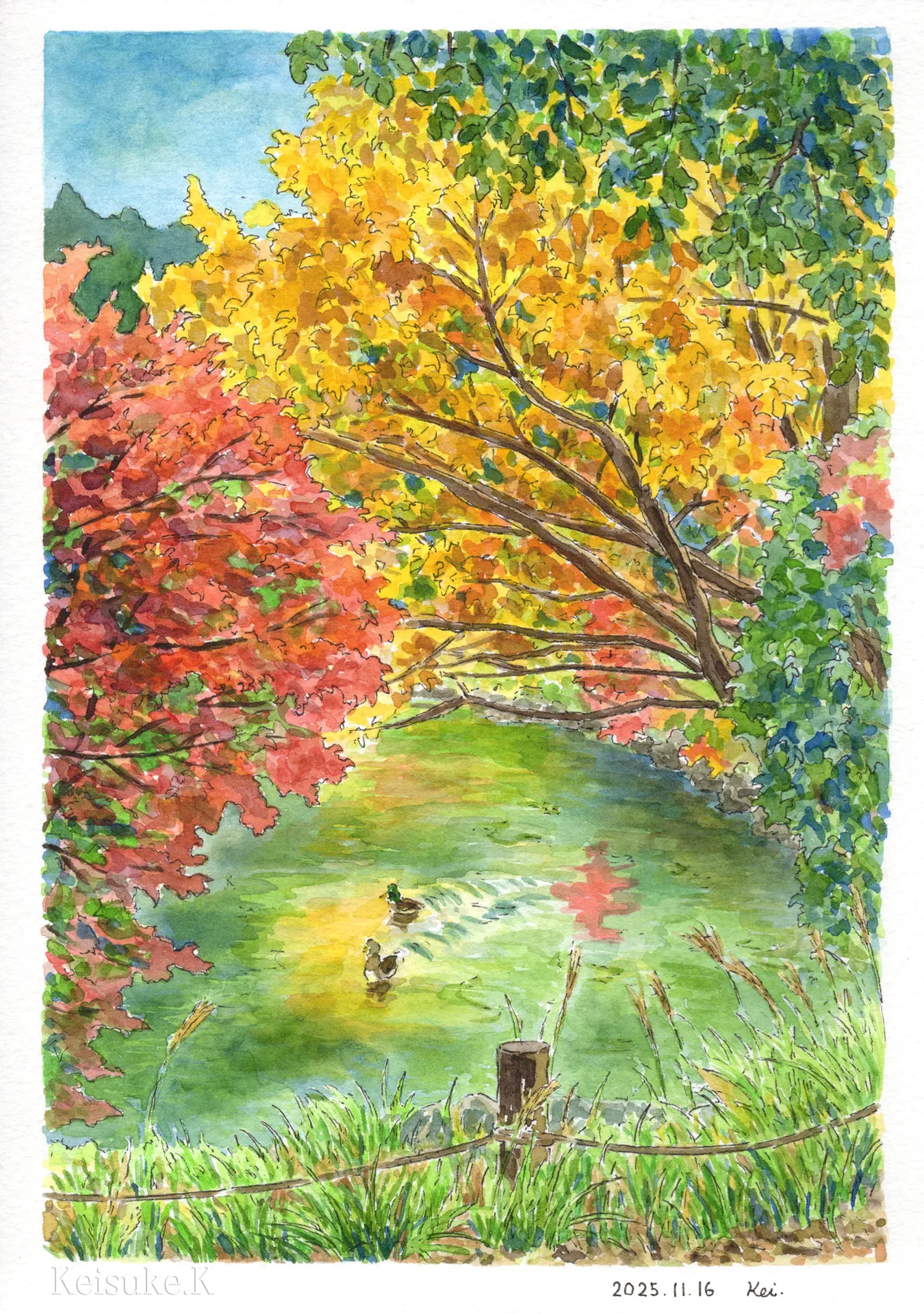 Mobile background image of the blog