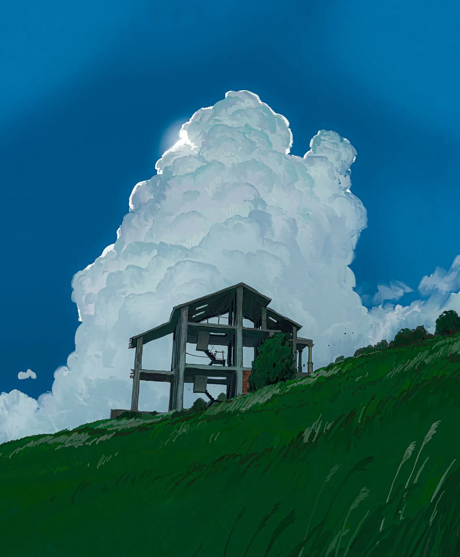 Mobile background image of the blog