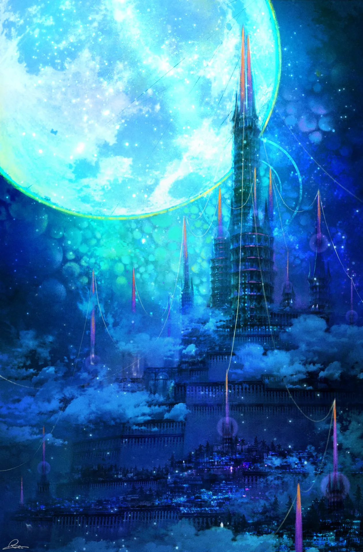 Mobile background image of the blog